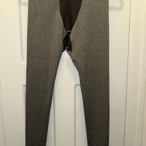 Gray and Black Under Armour Leggings